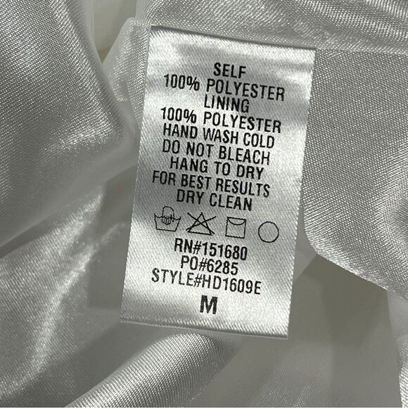 NEW STORIA if only bow bust midi dress in white Elegant White Strapless Dress - Picture 10 of 13